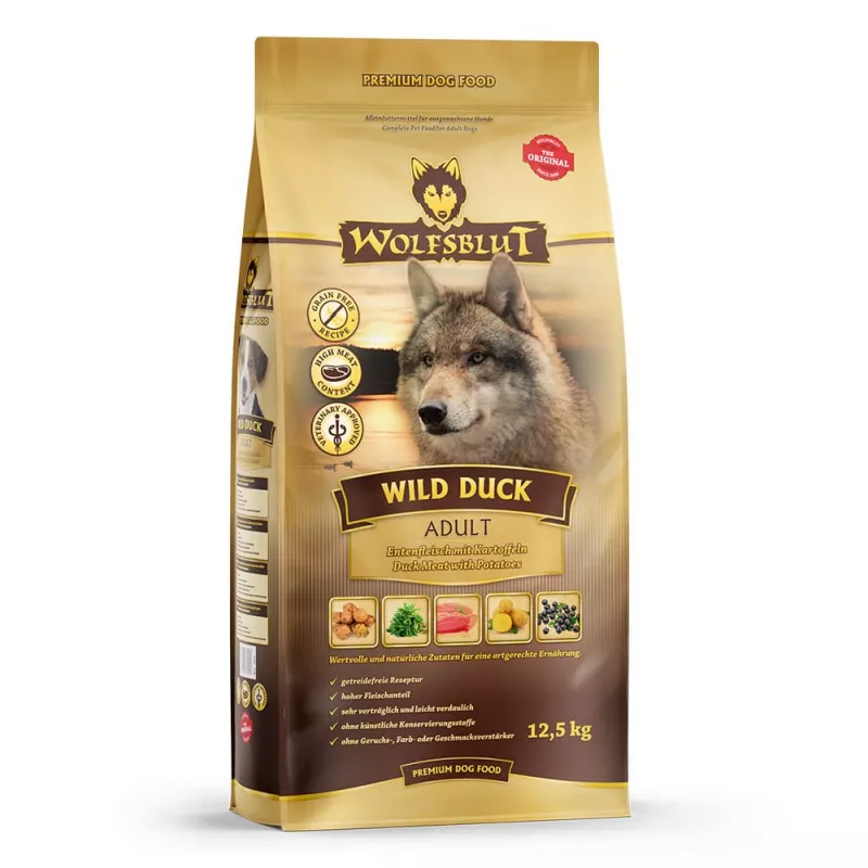 Wild Duck Adult - Ente mit Kartoffel 12,5 kg